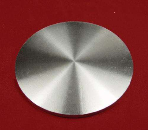 Target du métal en aluminium (Al)